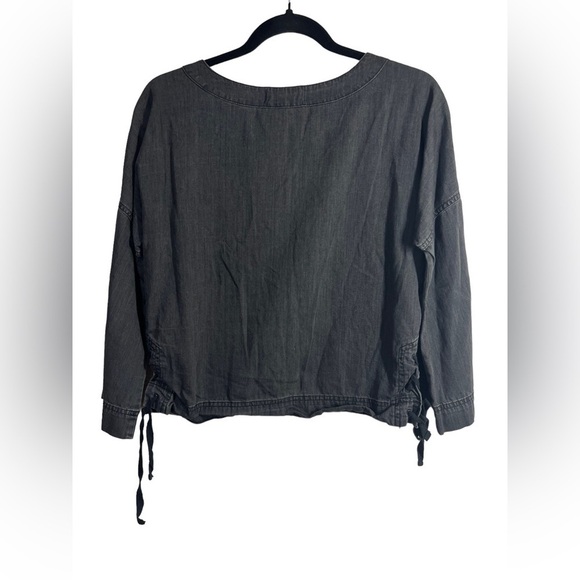 MADEWELL Denim Side Lace Top - Picture 5 of 7